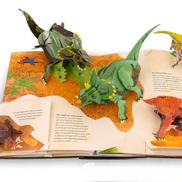 Encyklopedi om dinosaurier i 3D đ HARDCOVER