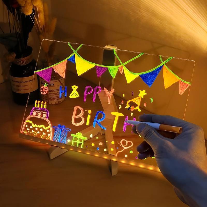 DoodleGlow™️ LED-rittavla