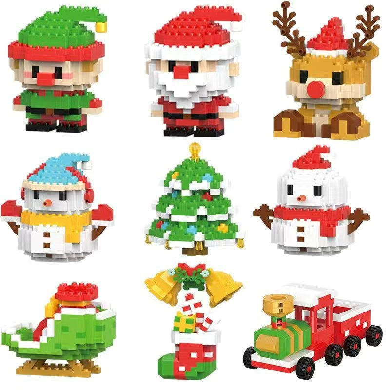 Julbyggsatser – Figurer, Julhus och Adventskalender