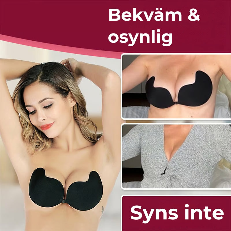Osynlig Push-up BH utan axelband