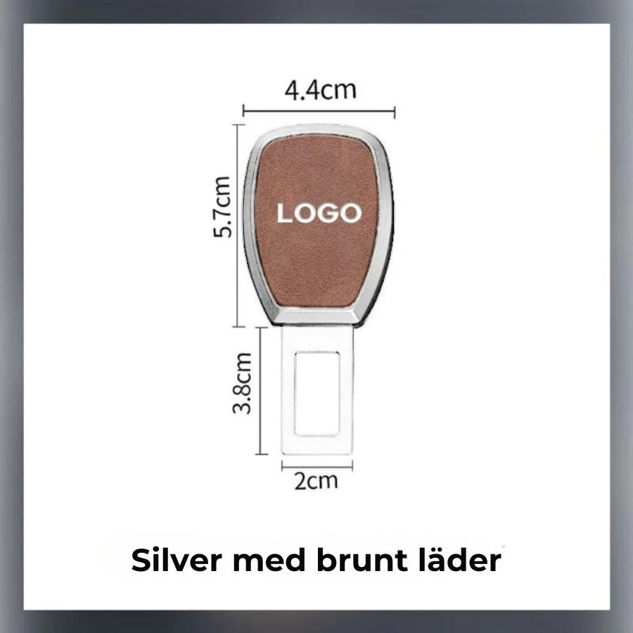 Klämma för bilbälte - lyxig komfort
