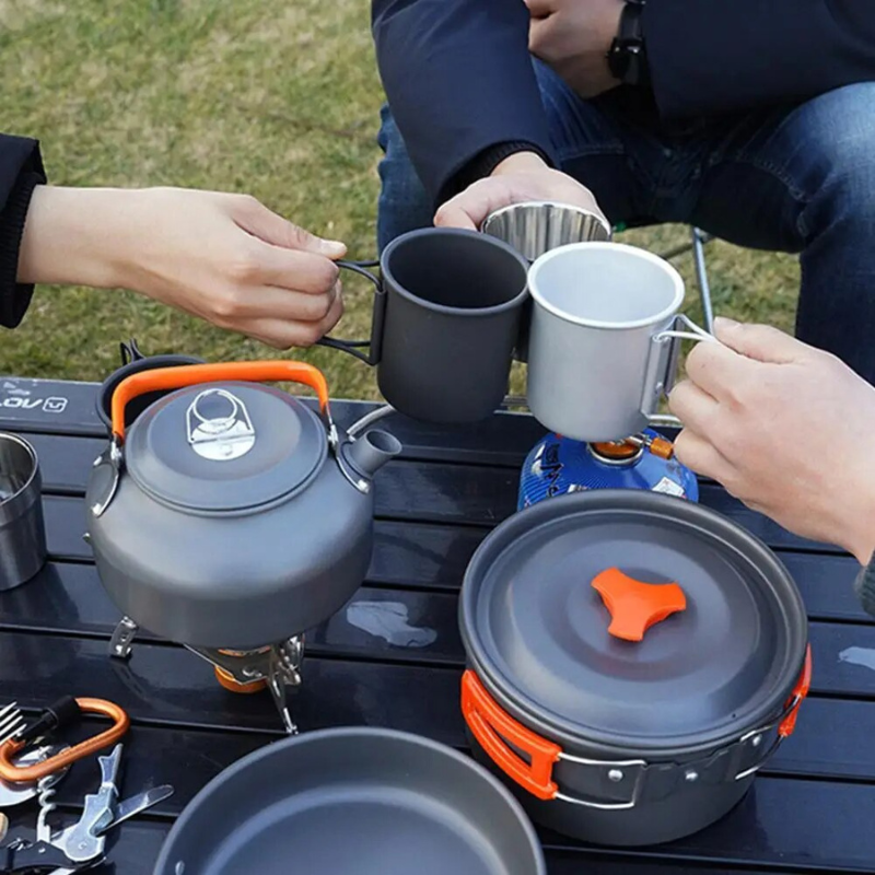 Campingkit för matlagning