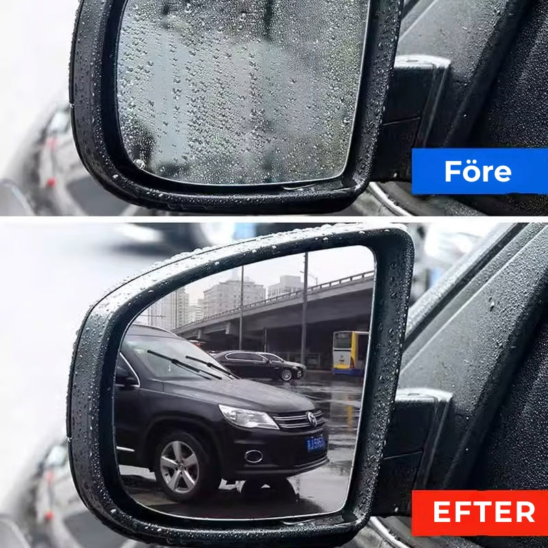 Vattenavvisande spray för bilrutor
