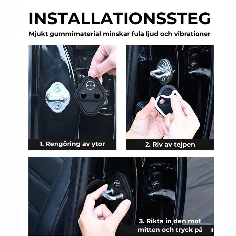 Silikonskydd för dörrlås (4 st) - Unik design