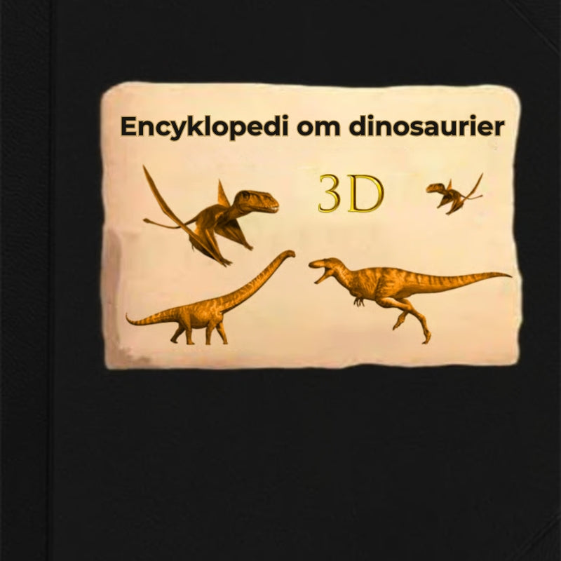 Encyklopedi om dinosaurier i 3D đ HARDCOVER