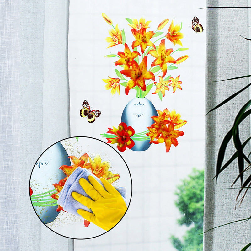 3D Blommor - Wall Stickers