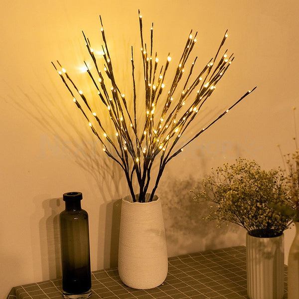 Dekorativa LED-kvistar (set med 5 kvistar)