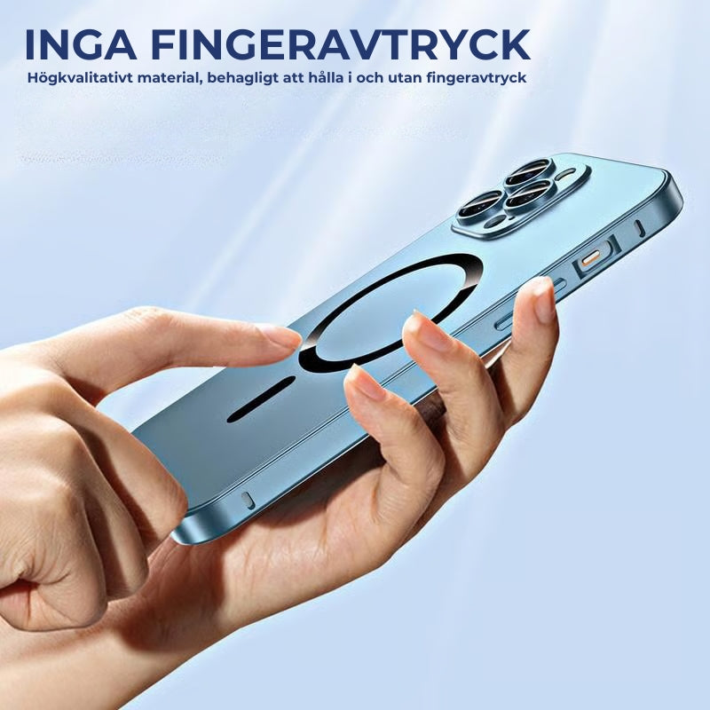 MagSafe - Magnetiskt iPhone-skydd i aluminium