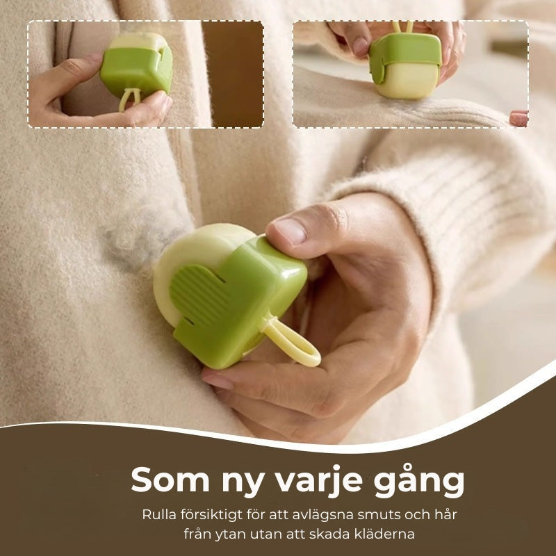 Återanvändbar fluffrulle