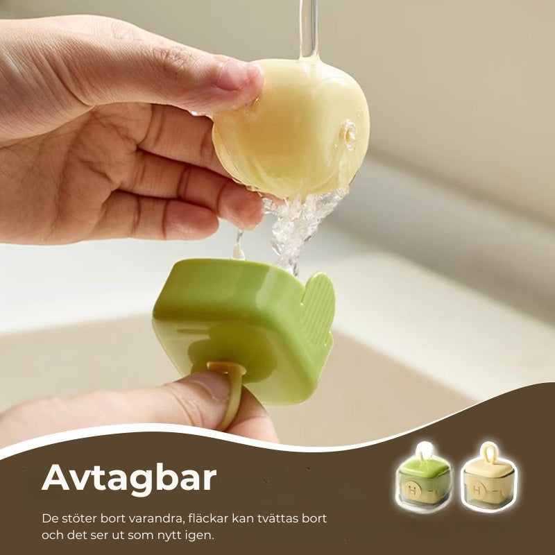 Återanvändbar fluffrulle