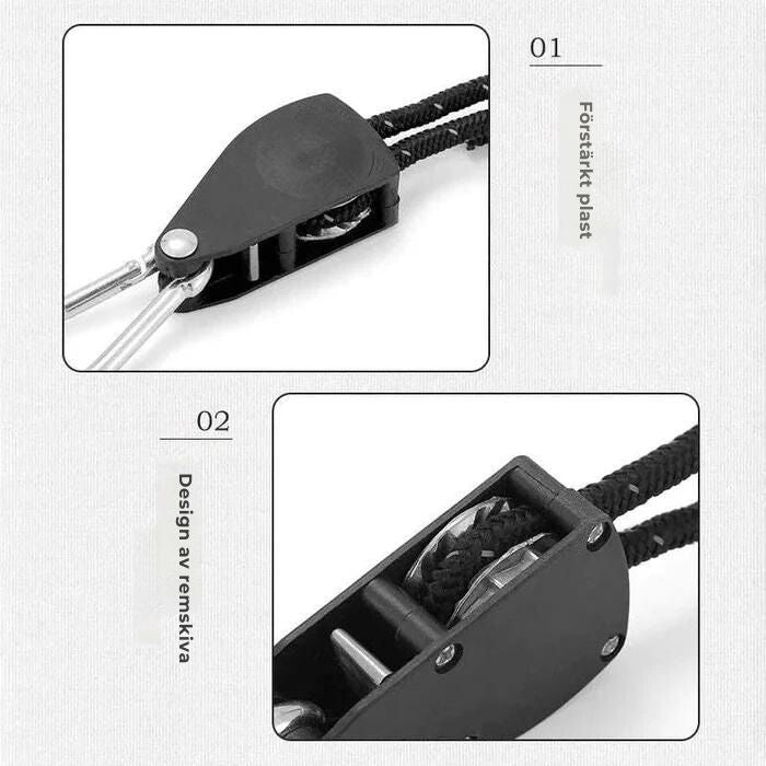 Bärbar Justerbar Fix Campingrep