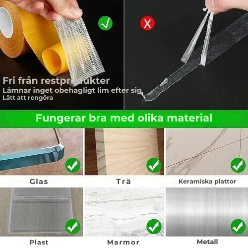 đ„Industriell dubbelhĂ€ftande tejp