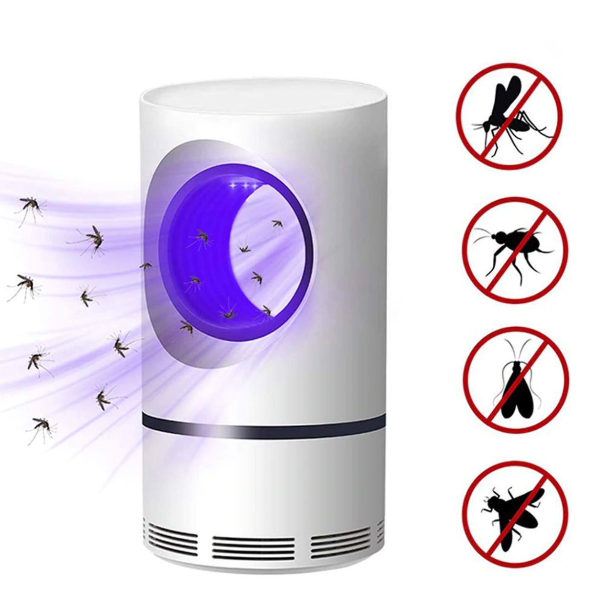 Buzz-free™ elektrisk myggdödande lampa