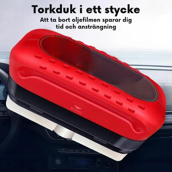 Hydrooleofob film för bilfönster