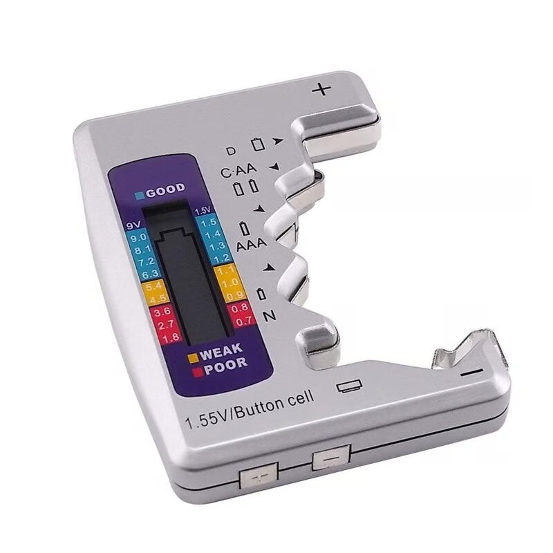 Batteritestare - AA/AAA/C/N/D/9V