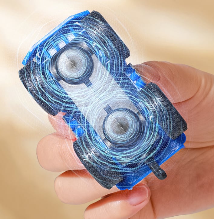 Väggklättrande magnetiska stuntbilar!