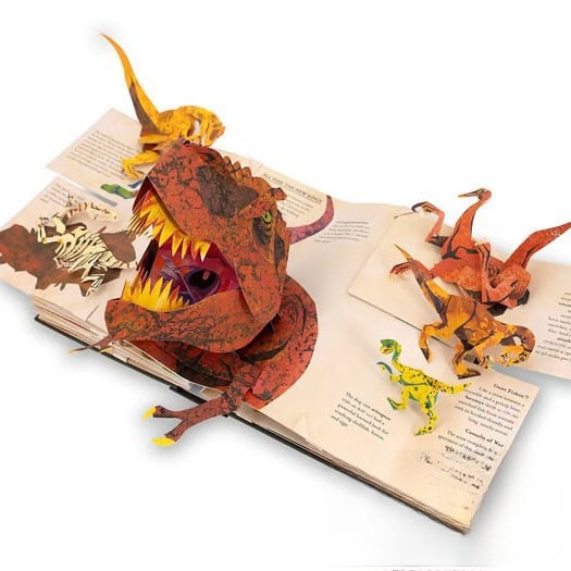 Encyklopedi om dinosaurier i 3D đ HARDCOVER