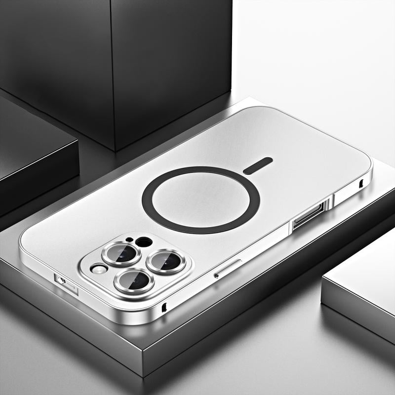MagSafe - Magnetiskt iPhone-skydd i aluminium