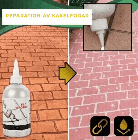 Proffsig fogmassa för kakel och klinker