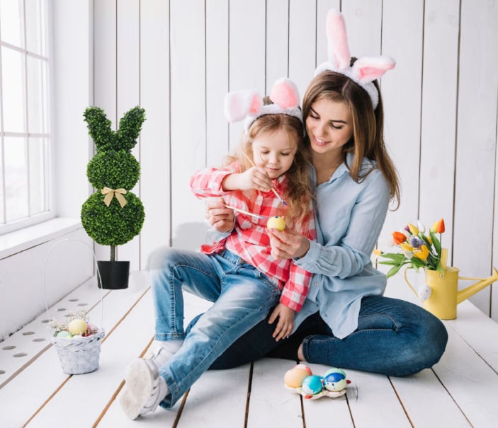 Vacker växt i kaninform 🐇