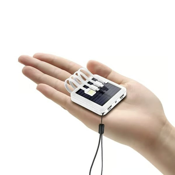 Powerbank med solceller