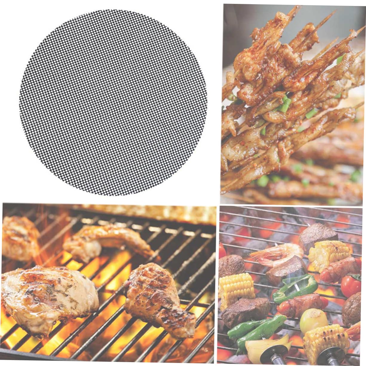 FlavoMesh Grillmatta (rund eller rektangulär)