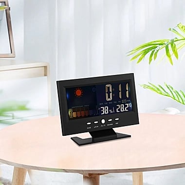 Digital LED-klocka (Tid, Väder, Väckarklocka)