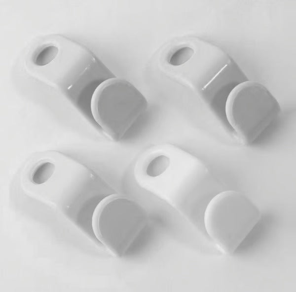Platsbesparande Hakar för galgar (10-pack)