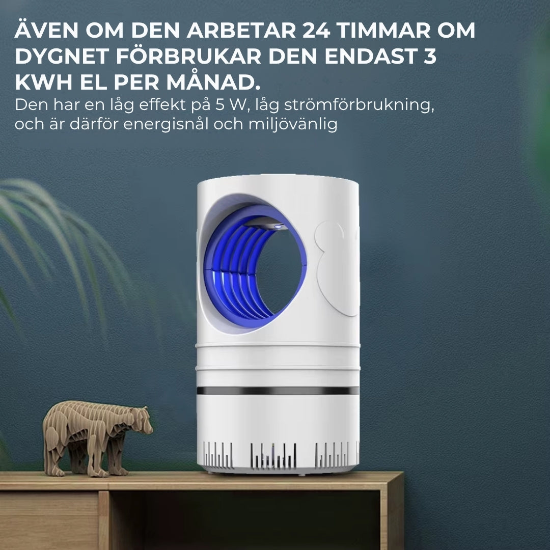 Smart mygglampa med USB-anslutning