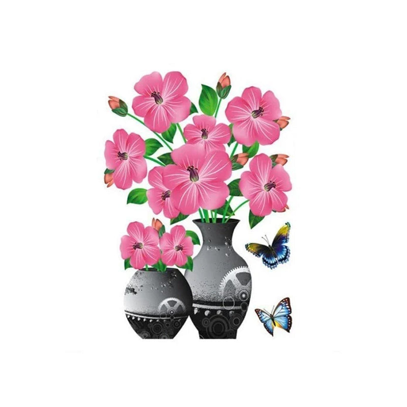 3D Blommor - Wall Stickers