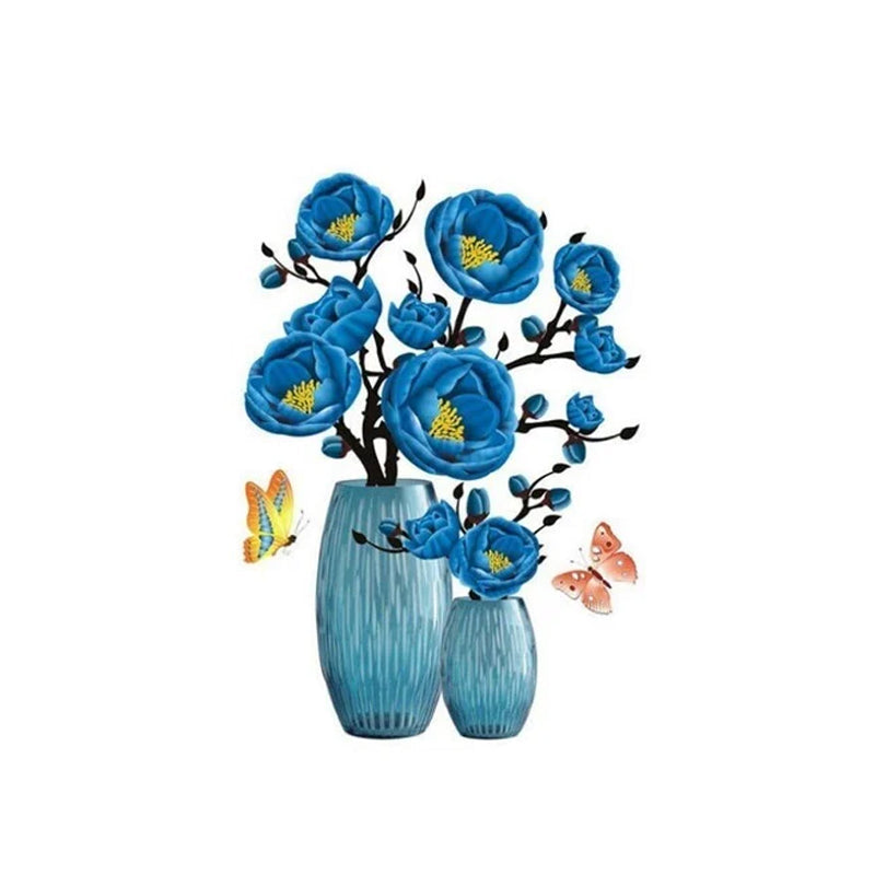 3D Blommor - Wall Stickers