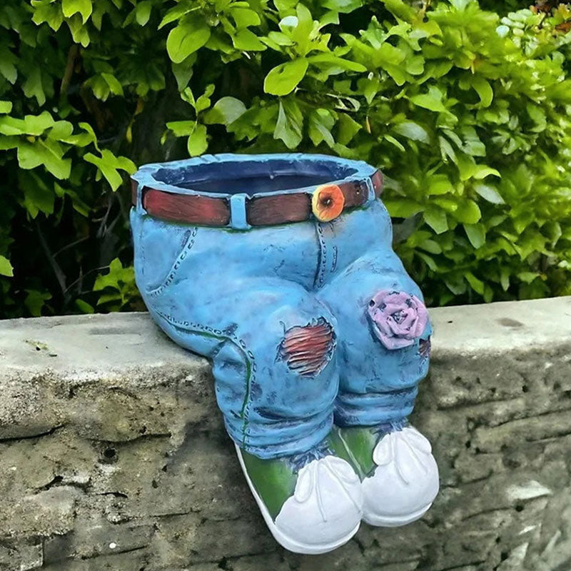 BloomPants - Häftig Jeansblomkruka (3D)
