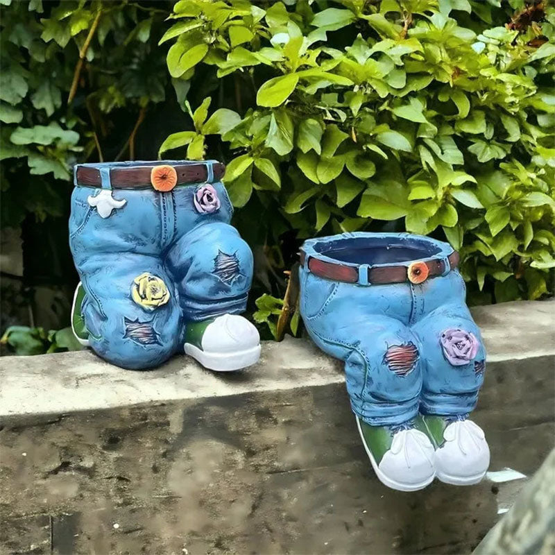 BloomPants - Häftig Jeansblomkruka (3D)