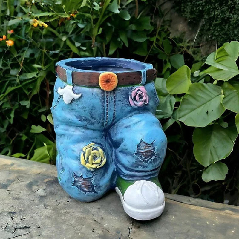 BloomPants - Häftig Jeansblomkruka (3D)