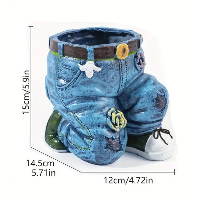 BloomPants - Häftig Jeansblomkruka (3D)