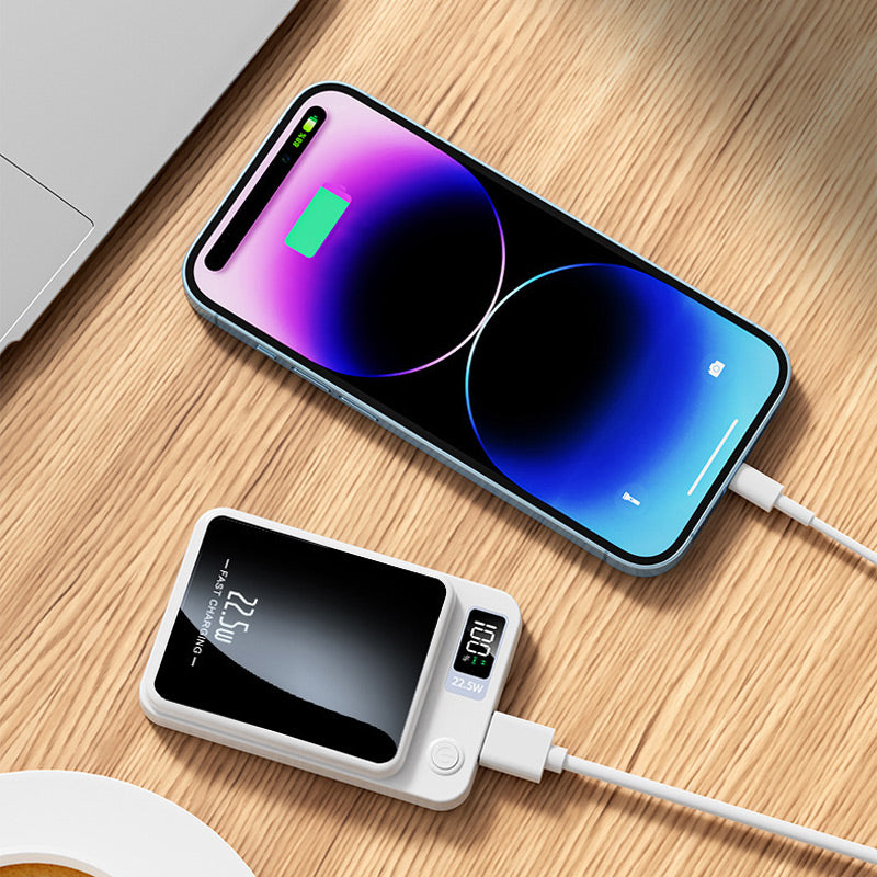 Ultratunn powerbank för snabbladdning - 20000 mAh