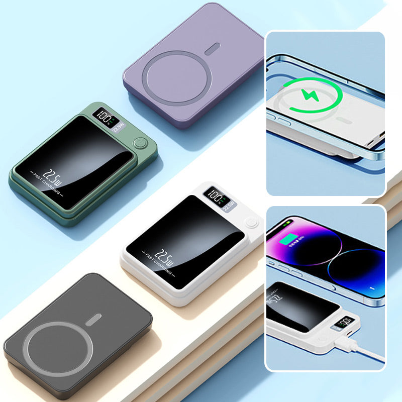 Ultratunn powerbank för snabbladdning - 20000 mAh