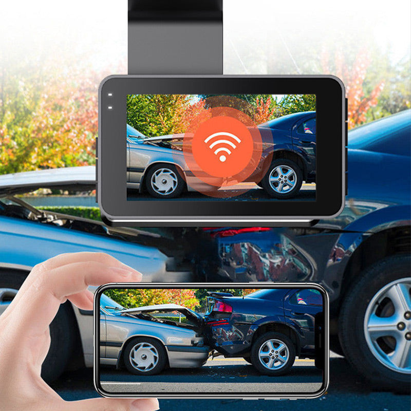 HD Bilkamera med WiFi och GPS-funktion
