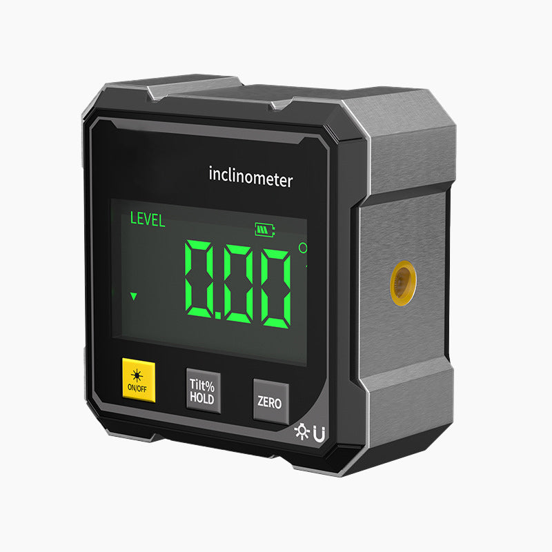 🔥4-sidig magnetisk digital vinkelmätare med laser