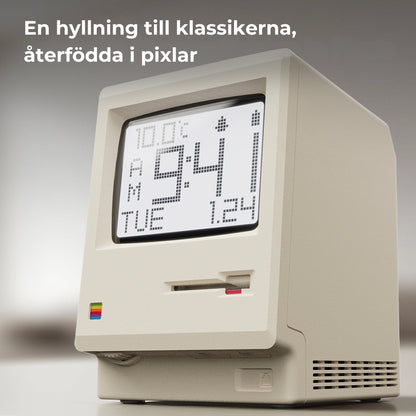 Retro Mini Mac-klocka