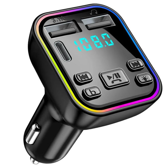 Bluetooth-FM-adapter och laddare för bilen