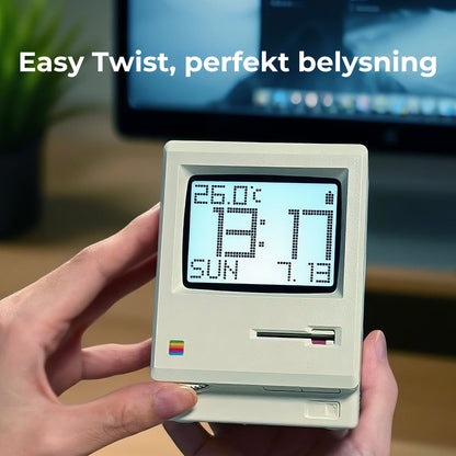 Retro Mini Mac-klocka