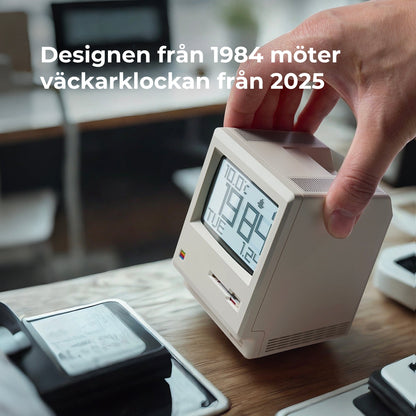 Retro Mini Mac-klocka