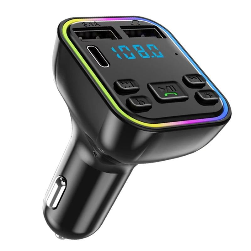 Bluetooth-FM-adapter och laddare för bilen