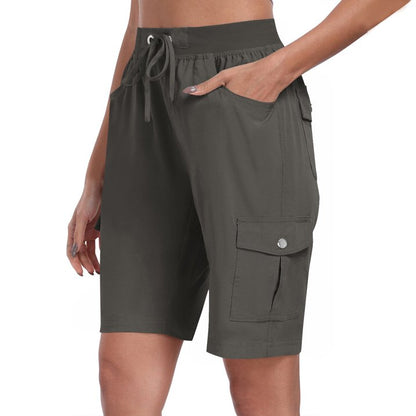 Snabbtorkande cargoshorts med fickor | DAM