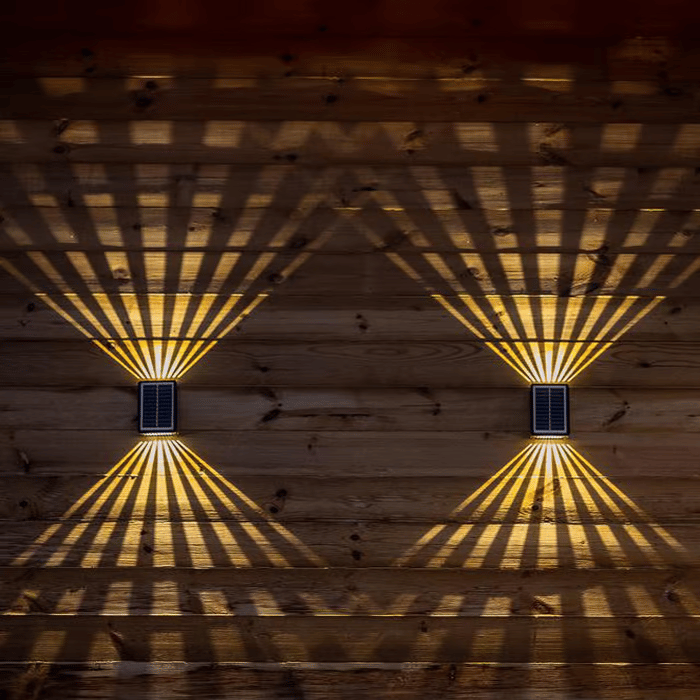 ☀️ LED solcellslampor för utomhusbruk (vattentäta)