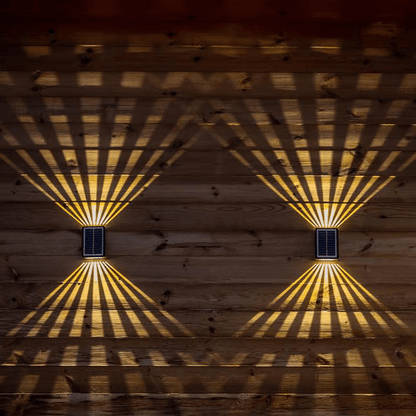 ☀️ LED solcellslampor för utomhusbruk (vattentäta)