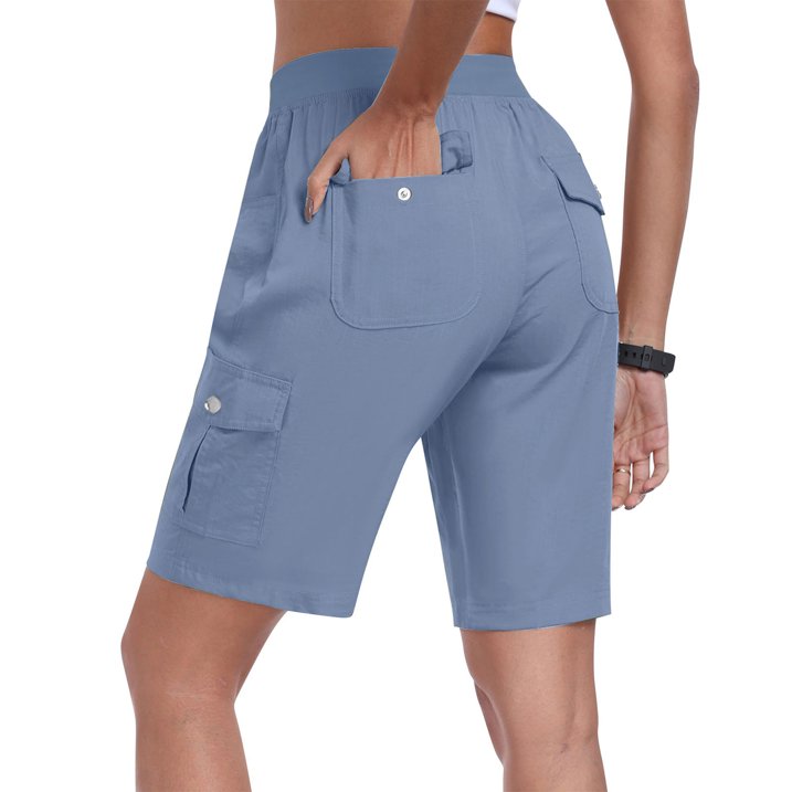 Snabbtorkande cargoshorts med fickor | DAM