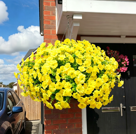 UV-beständigt bukett med konstgjorda blommor
