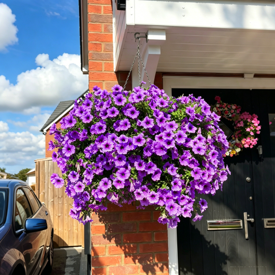 UV-beständigt bukett med konstgjorda blommor